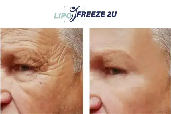 Mens before and after Morpheus 8 Cannock results.