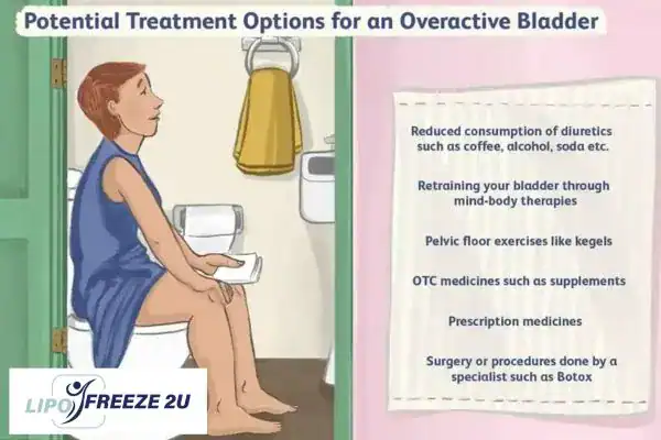 image of woman on toilet because of an overactive bladder Cannock
