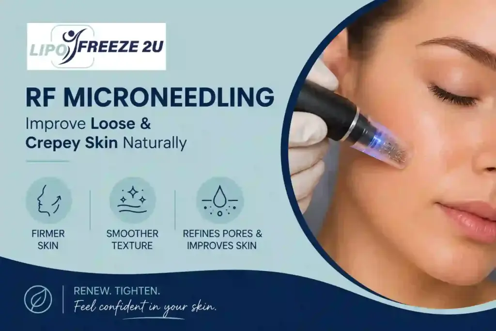 Can RF Microneedling Help Improve Loose and Crepey Skin Cannock?